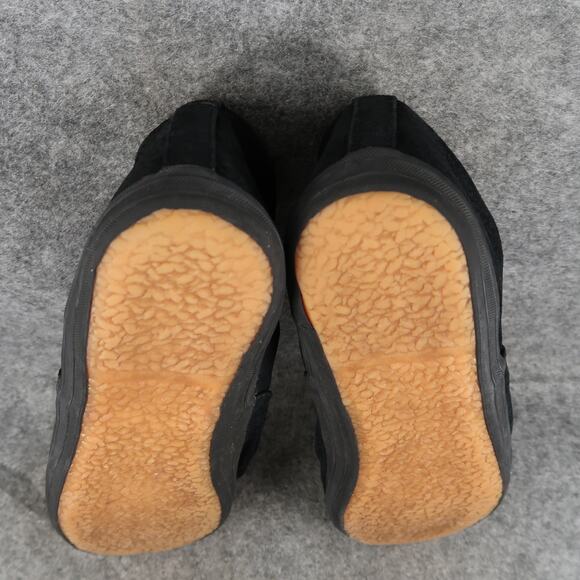 AJ Valenci Shoes Womens 11 Casual Sneaker Leather High Top Black Lace Up Trainer - Picture 15 of 15